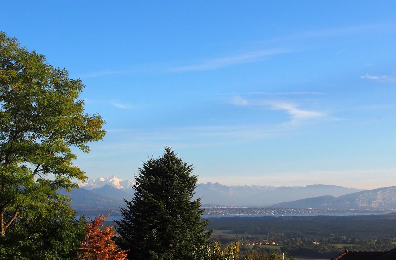 Bed and Breakfast Les Lumieres De Geneve Grilly Exterior foto
